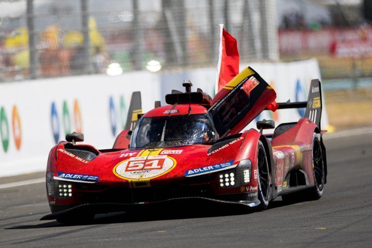 Der siegreiche Ferrari mit der Nummer 51. <span class="copyright">gepa</span>