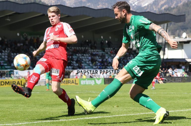 Mit Wattens stieg Katnik in die Bundesliga auf. <span class="copyright">Gepa</span>