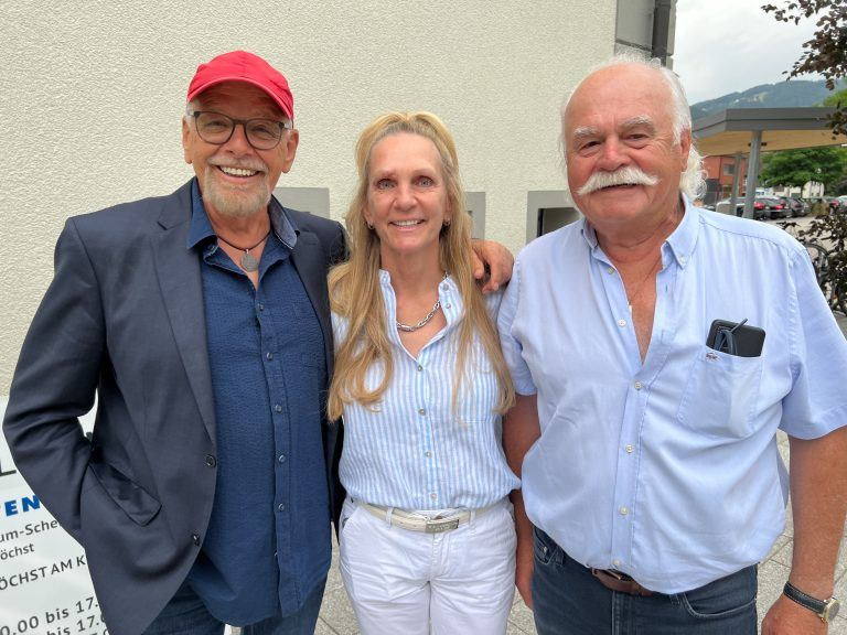 Hannes Schenkenbach sowie Geli und Rainer Putz.