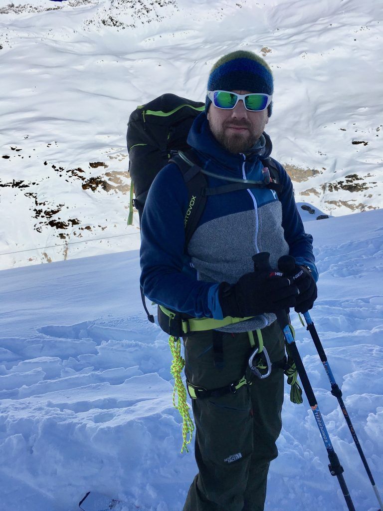 Skitouren gehören zu den Hobbys von Tausendsassa Marc Brugger. Brugger
