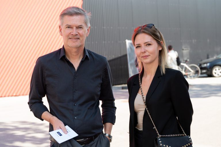 Bernhard Moosbrugger und Nicole Korman (Casinos Austria).