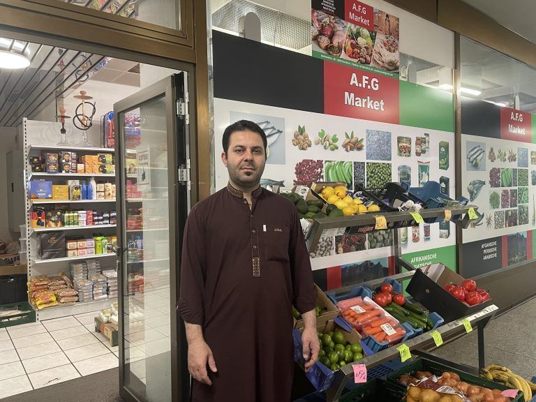 Gulam Stanekzai hat sein Geschäft im Jahr 2017 eröffnet. 