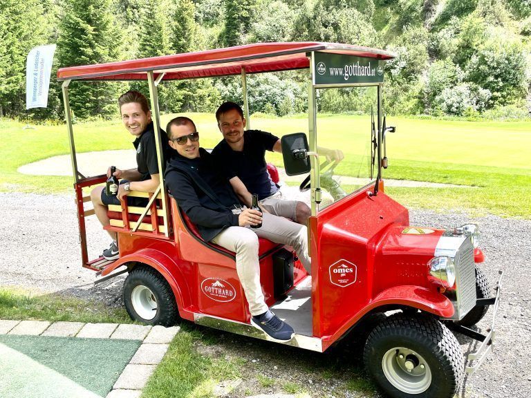 “Gotthard Getränke Express!“ Tobias Wirnsperger, Vincent Baur, Mathias Wölfl