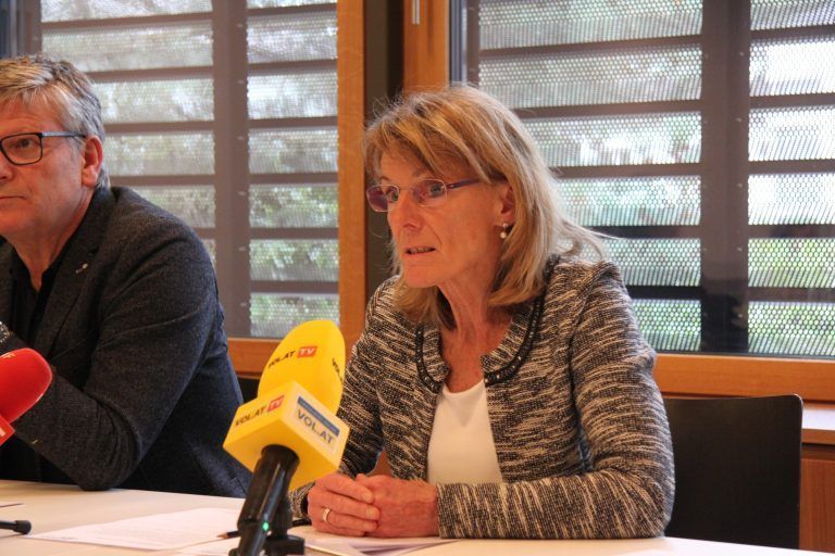 Chefärztin Primaria Ruth Krumpholz kritisierte die Schließungsmaßnahme schon vor Wochen in einem VN-Gespräch.<span class="copyright">Vol.at/MAYER</span>