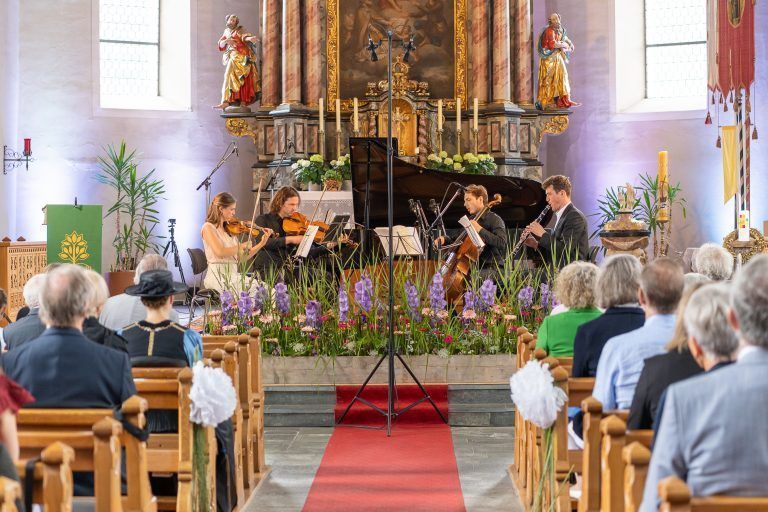 Natalia Sagmeister und Alex Ladstätter möchten bei Klassik Krumbach <span class="copyright">Gabi Metzler</span>ganz besondere Erlebnisse schaffen.