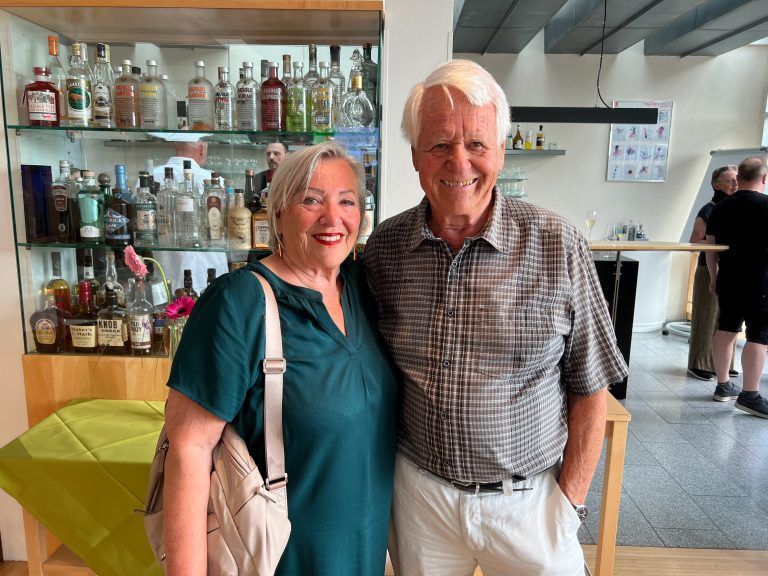 Margit und Heinz Lingenhöle genossen den Abend.