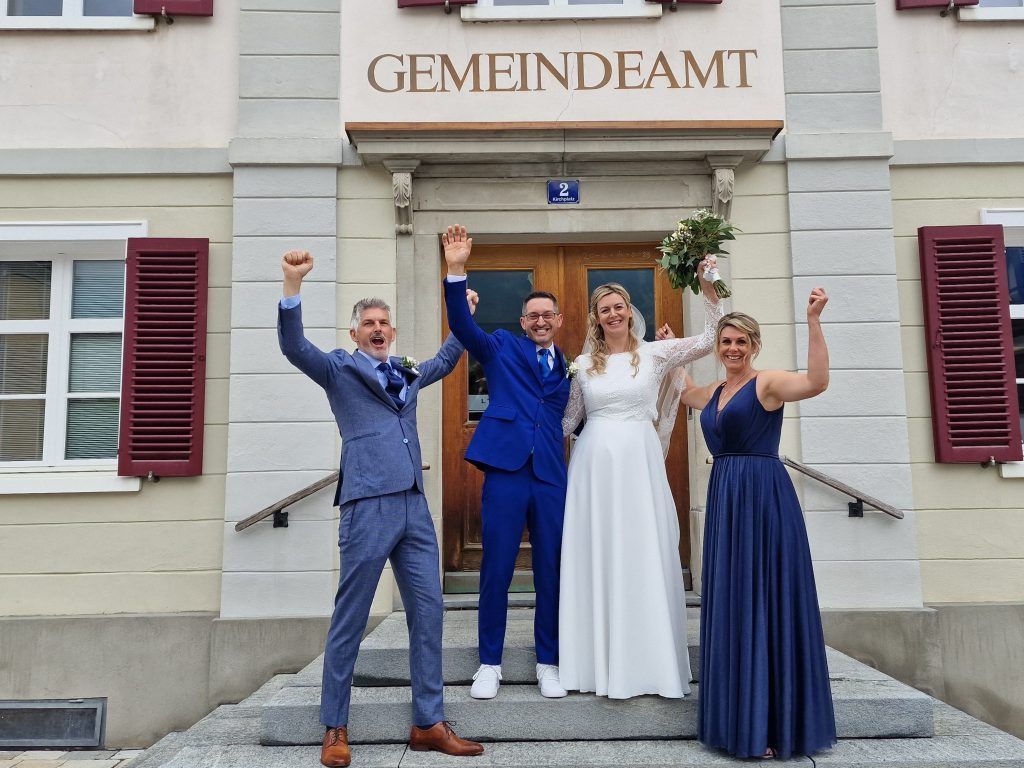 Hochzeit von Marina Brunner und Riccardo Mesa