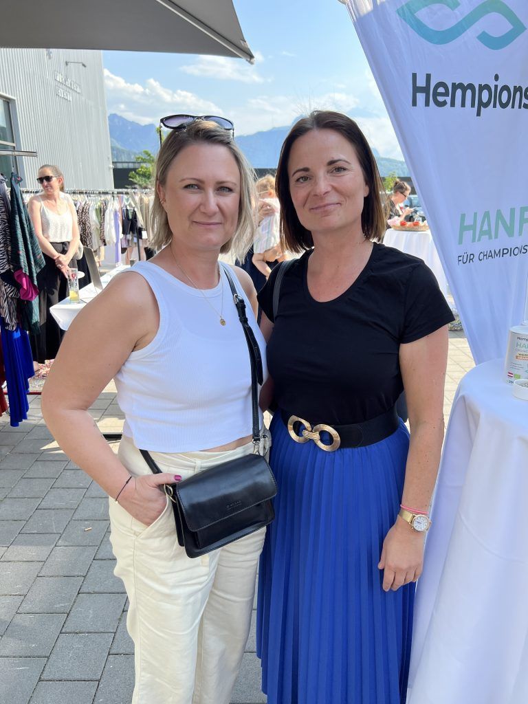 Nadja Bader und Nadja Dorner kamen ebenfalls nach Rankweil. 