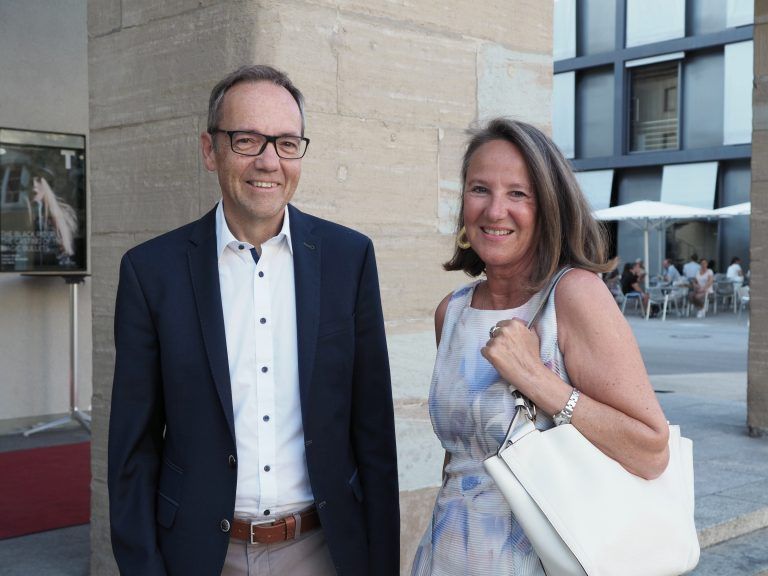 Autor Günter Wohlgenannt und Sabine Lässer.