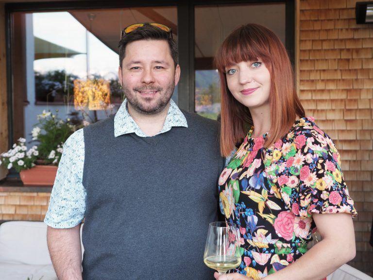Frank Nigsch mit Kristina.