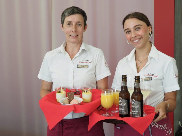 Gabi und Simone vom Rankler-Hof-Team.