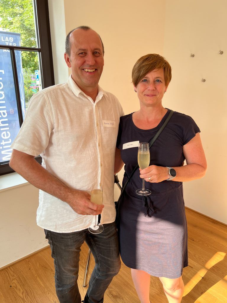 Petra und Hans Longhi (Automatisierungstechnik).