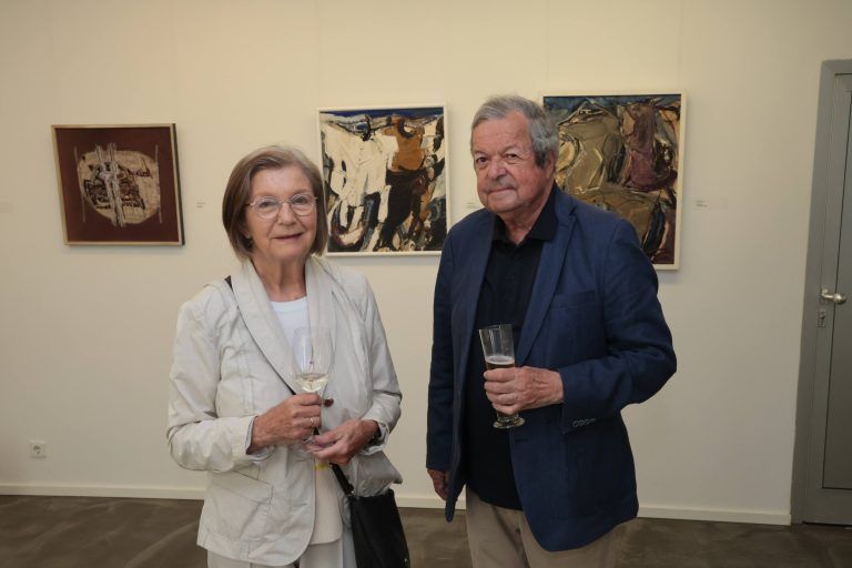 Kunstfreunde Anneliese und Walter Biegenzein.