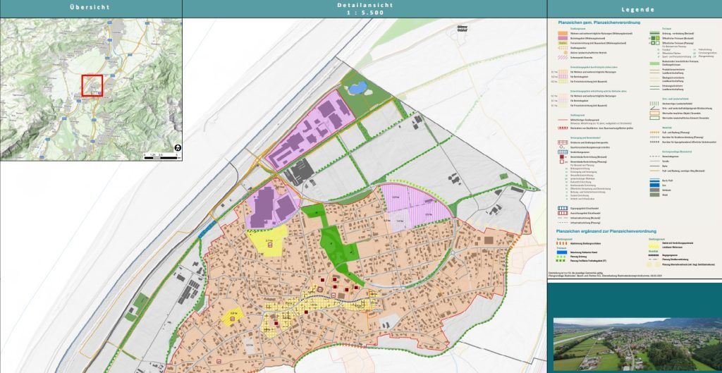 Mäder plant sein Dorfzentrum