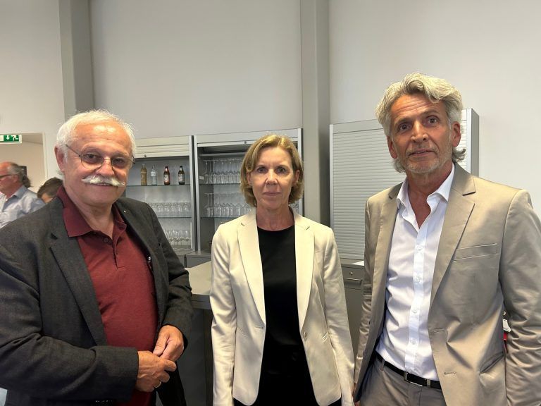 StA-Leiter Wilfried Siegele und LG-Präsidentin Angelika Prechtl-Marte.