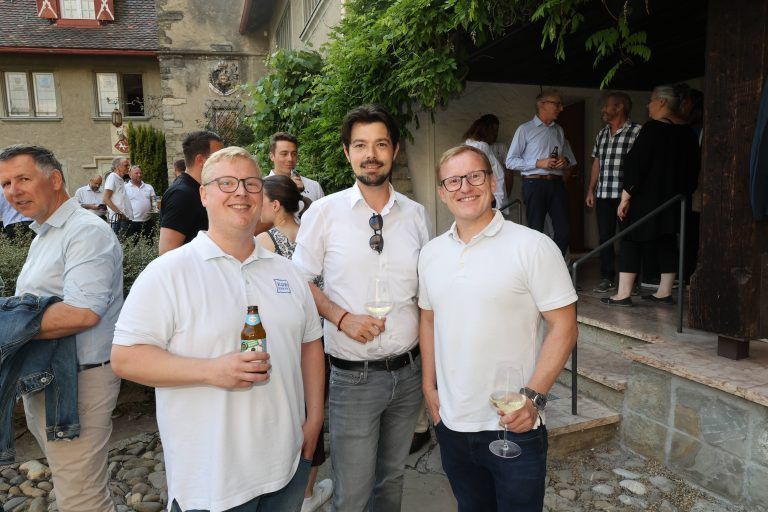 Hanno Köb (Köb Finanz), Michael Felder (Sparkasse) und Jochen Köb.