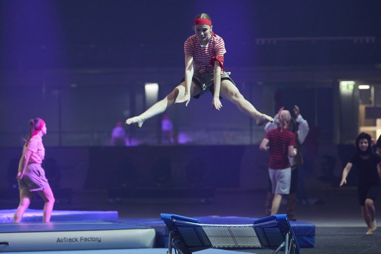 Mit diesen Showacts werden die Turner und Turnerinnen in Amsterdam auftreten.