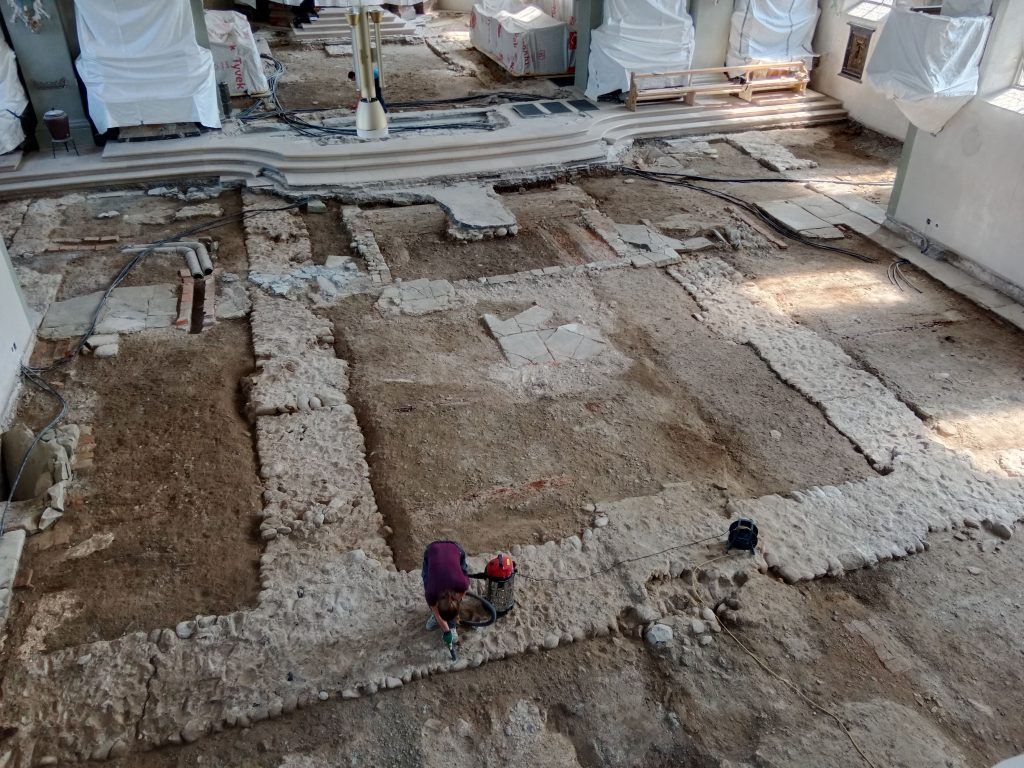 Sensationelle archäologische Funde in der Pfarrkirche