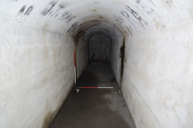 Die Luftschutzanalge wurde vermessen und fotografisch dokumentiert. <span class="copyright">BDA</span>