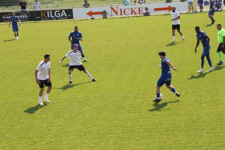 Im Legendenspiel unterlag der FC Koblach nur knapp mit 1:2.