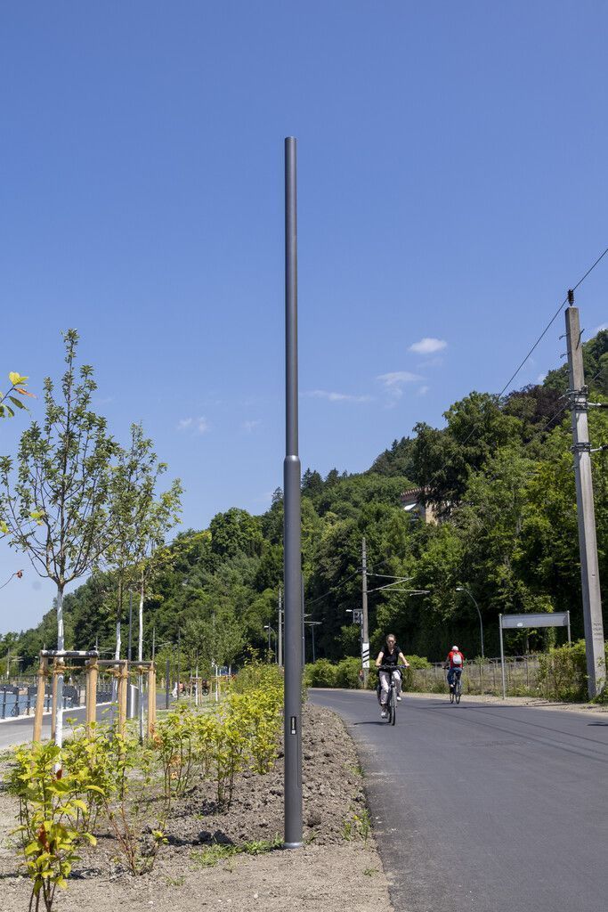 An der neuen Pipeline fehlt teilweise die Beleuchtung.VN/Paulitsch