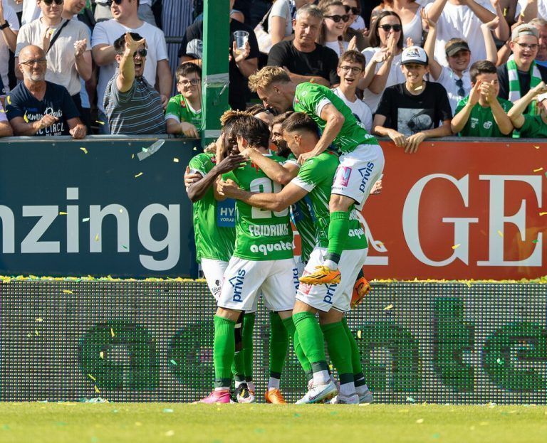 Austria Lustenau durfte über die Führung jubeln.