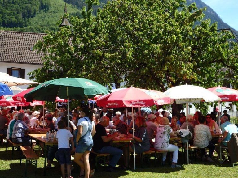 Beim Klosterfest in Bludenz gibt es die Möglichkeit, den schönen Klostergarten zu genießen. Veranstalter