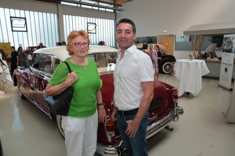 Isabella Bischofberger (Privatzimmer) und Christian Mathis.