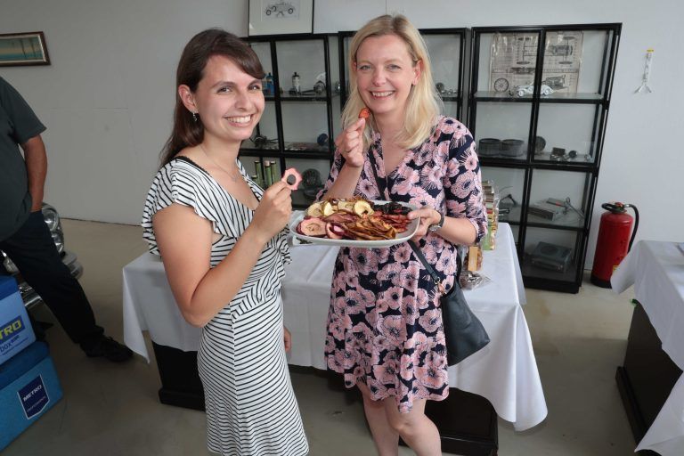 Sabrina Lutz (BVT) und Alexandra Frick (Stadtmarketing Feldkirch).