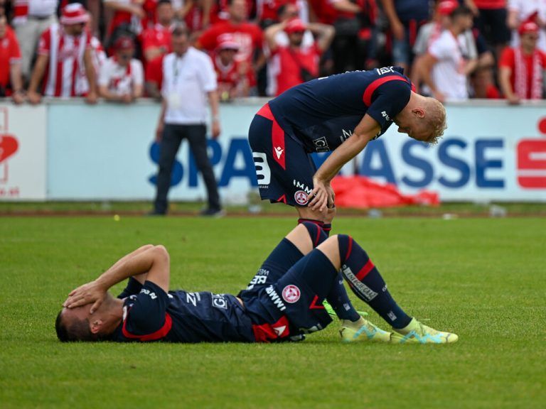 Der in Thüringen aufgewachsene Michael Liendl konnte es nicht fassen. Nach dem 1:1 beim FC Dornbirn war der Meistertraum seines GAK ausgeträumt.apa