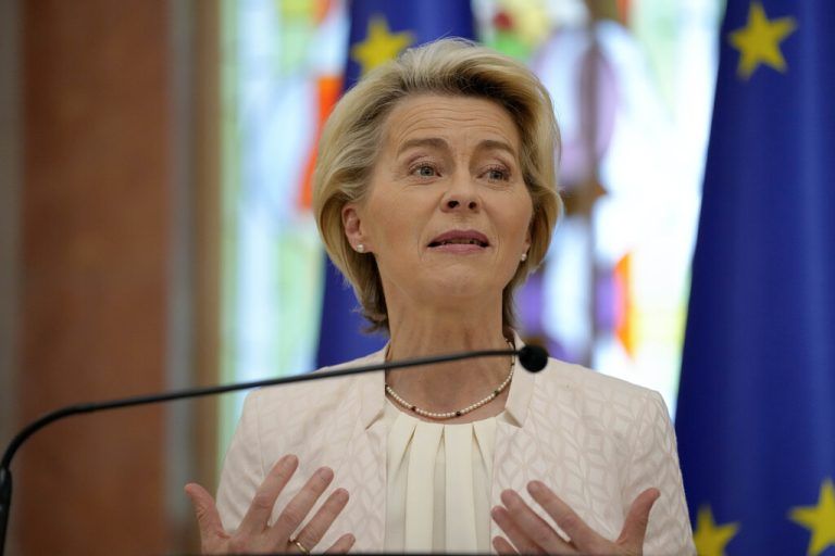 Der Kommissionschefin zufolge wäre es „ein großer Schritt voran.“ AP