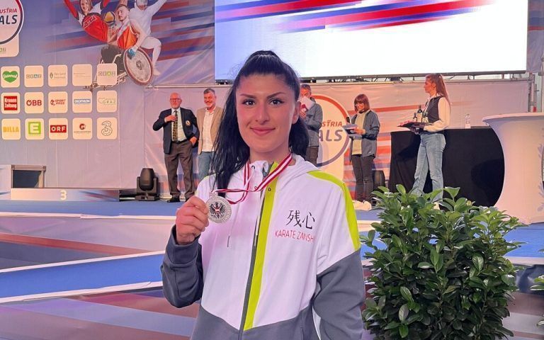 Dilek Can ist neue Vizestaatsmeisterin in Kumite.Ing. König Christian/ Karate Zanshin Bregenz/Hard/Koblach