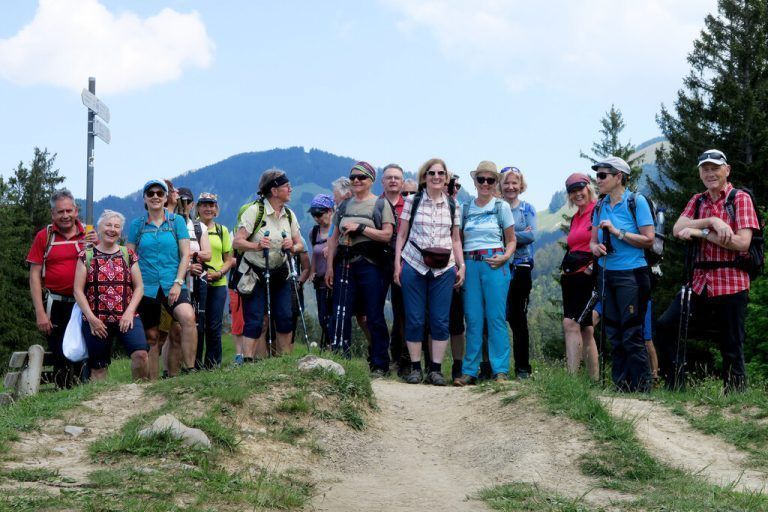 Eine herrliche Wanderung unternahmen die Bergfreunde von Vorarlberg 50plus von Muntlix zur Letze.VORARLBERG 50plus