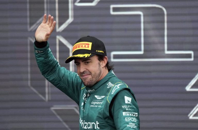 Fernando Alonso schaffte Platz zwei.