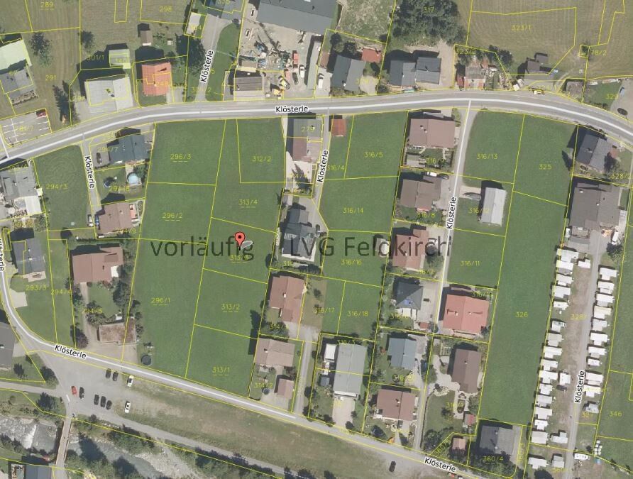 Grund in Klösterle um 607.600 Euro verkauft
