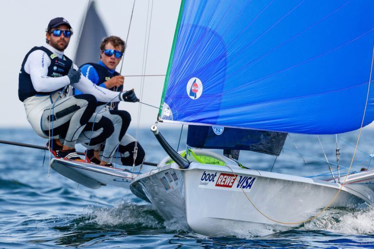 In Goldflotte bei Kieler Woche