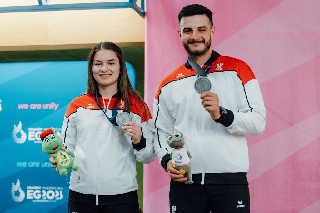 Silber für Waibel bei Europaspielen
