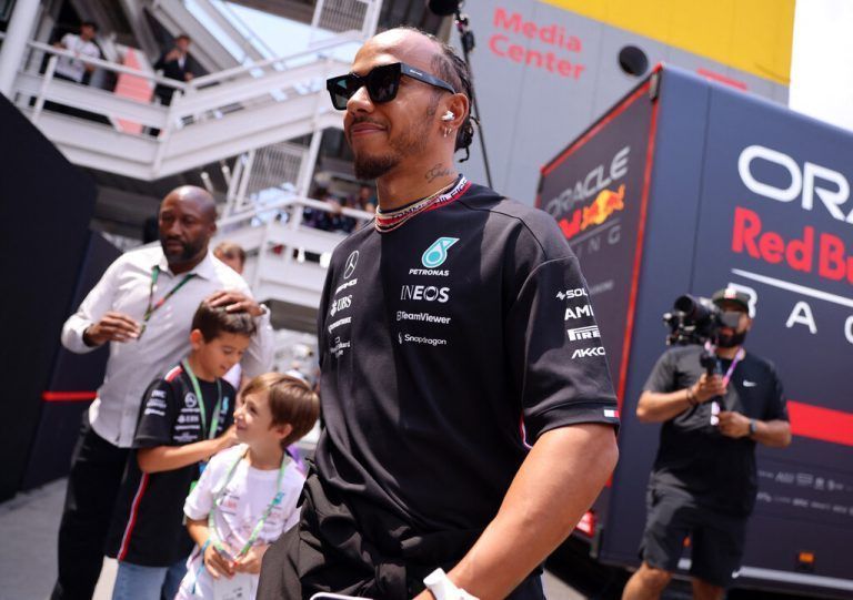 Hamilton wurde Zweiter.