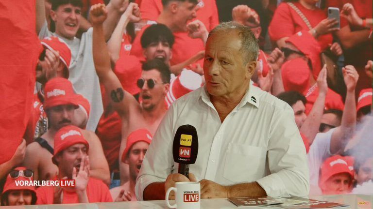 Hubert Domig ist mit dem Erreichen der Ziele mehr als zufrieden.VN