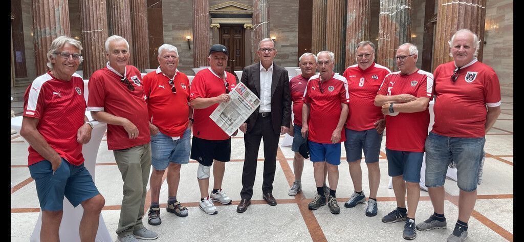 Vorarlberger Fans drückten dem Nationalteam die Daumen