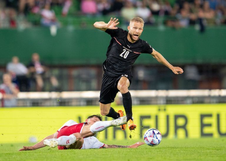 Konrad Laimer: Sein Pressing und seine Laufarbeit sollen dem FC Bayern weiterhelfen.apa