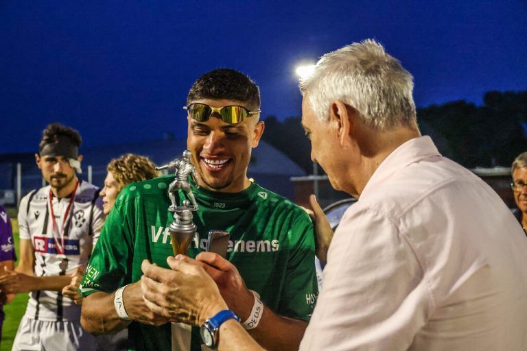 Matheus Guilherme von VfB wurde zum besten Spieler des Finales gewählt.steu