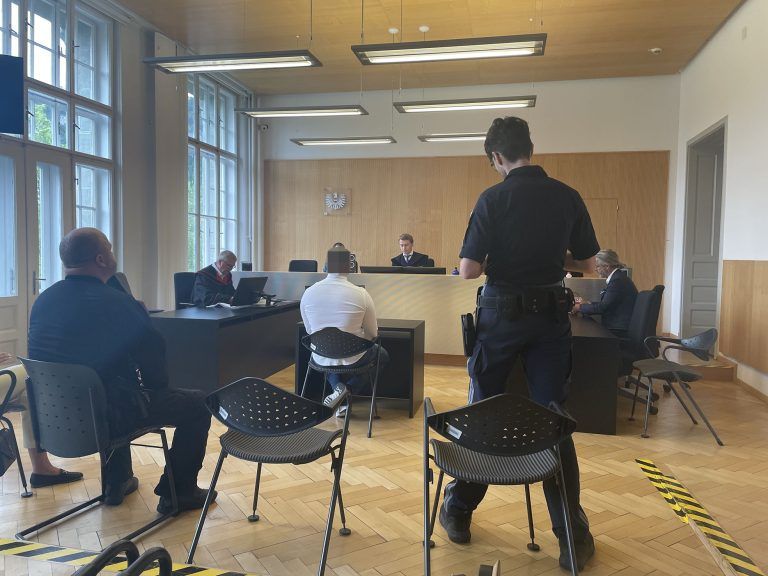 Der Angeklagte musste sich am Freitag wegen mehrerer Suchtgiftdelikte vor dem Landesgericht verantworten. <span class="copyright">VN/MEF</span>