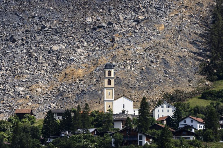 Bergdorf entgeht Tragödie
