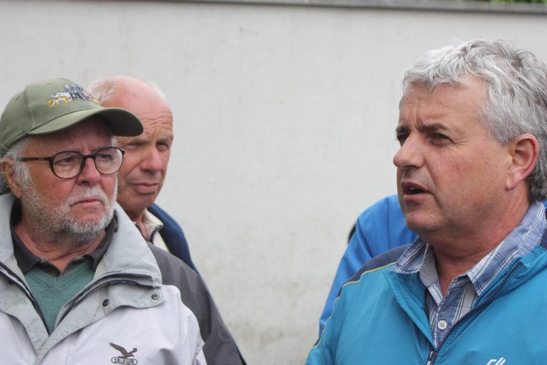 Obmann Werner Schnetzer (l.) mit Franz Welte.