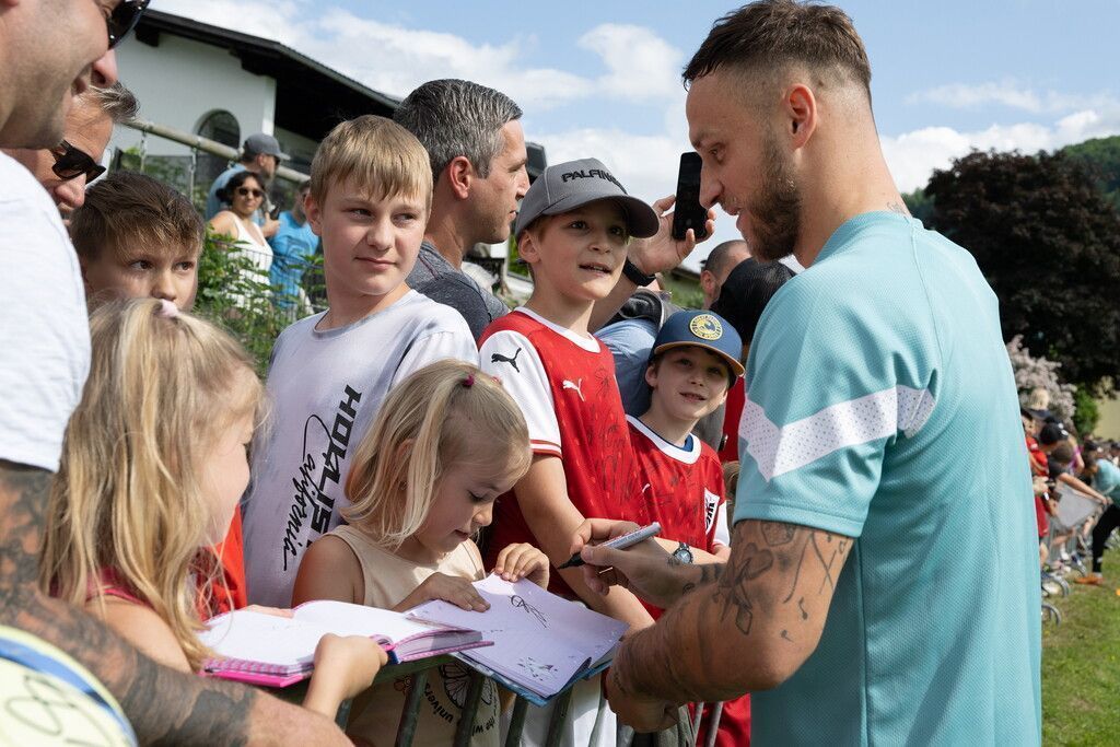 1000 Fans bei ÖFB-Training