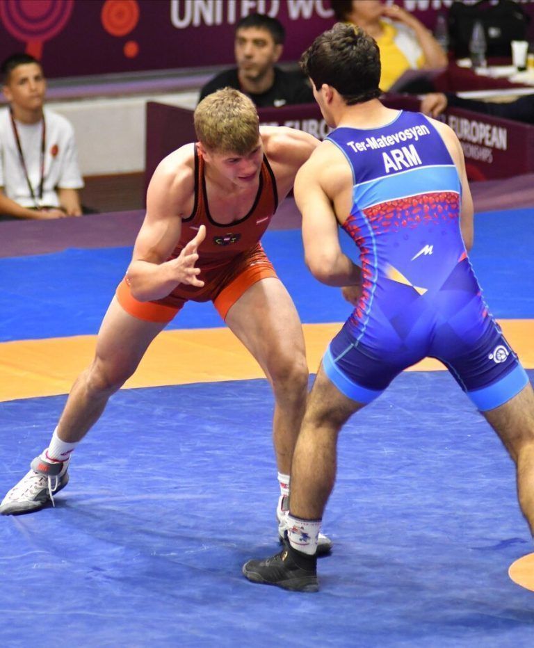 Paul Maier im Viertelfinalkampf gegen Erik Ter Matevosyan aus Armenien.Privat