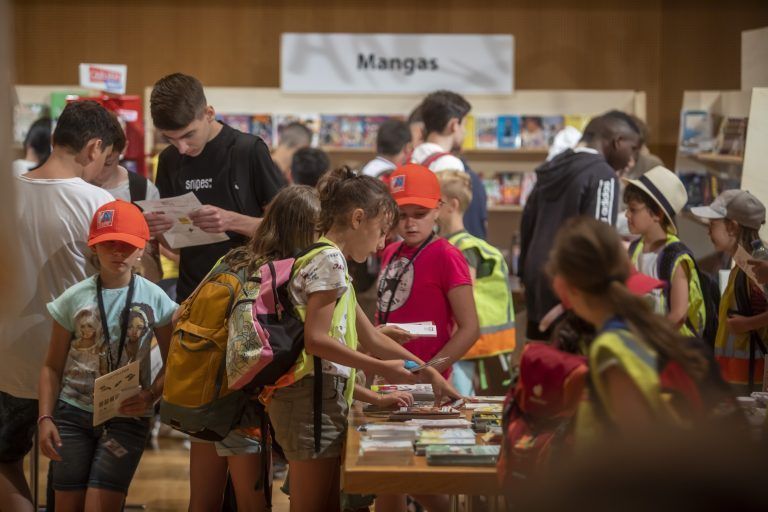 Ob Klassiker oder Buchneuerscheinung, bei der Buch am Bach werden alle Kinder und Jugendlichen fündig. VN/Paulitsch