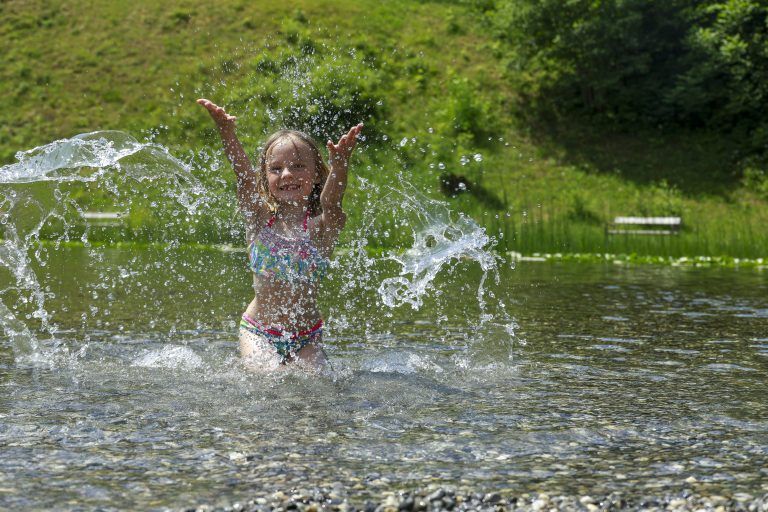Auch Magdalena (6) hatte ihren Spaß.