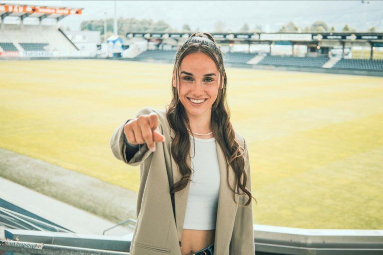 Rieke Tietz stürmt weiter für Altach.VN